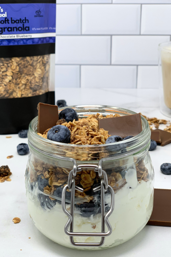 Chocolate Blueberry Soft-Batch Granola